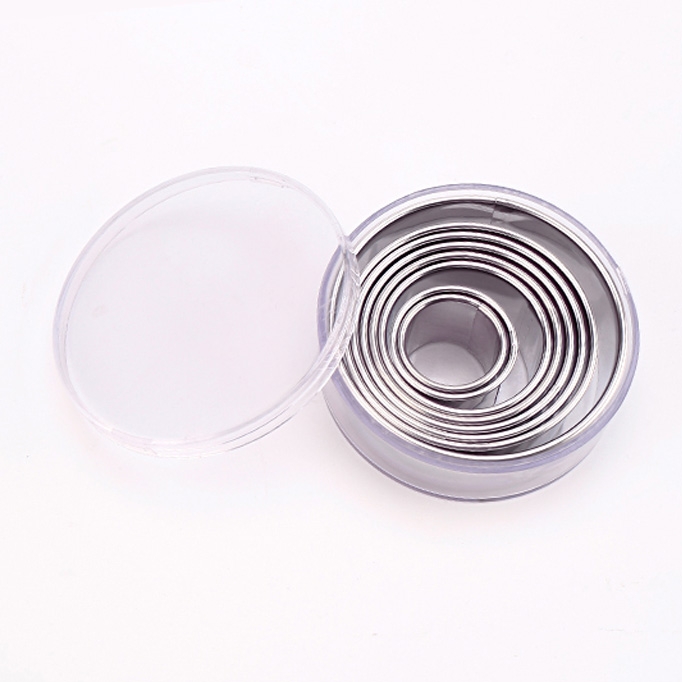 Stainless Steel Round Cookie Cutte